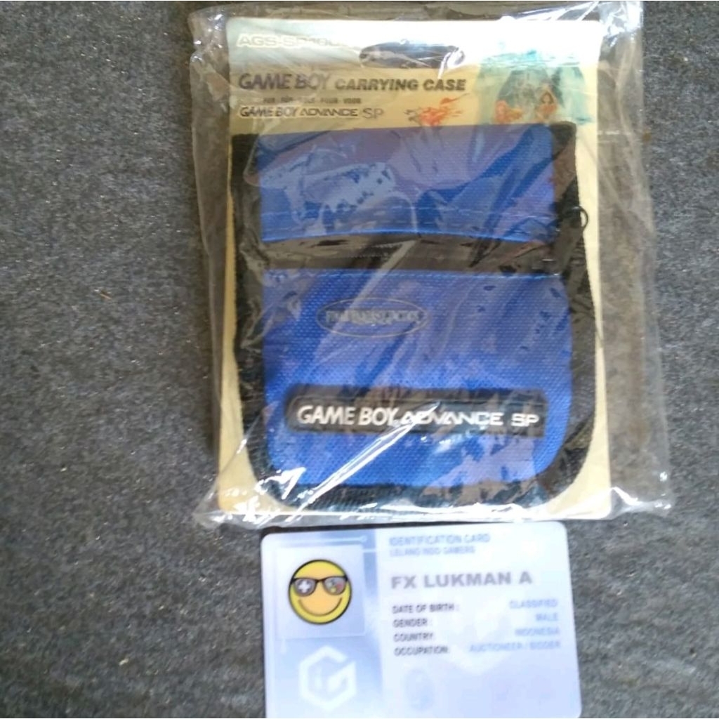 Game Boy Advance SP Carrying Case