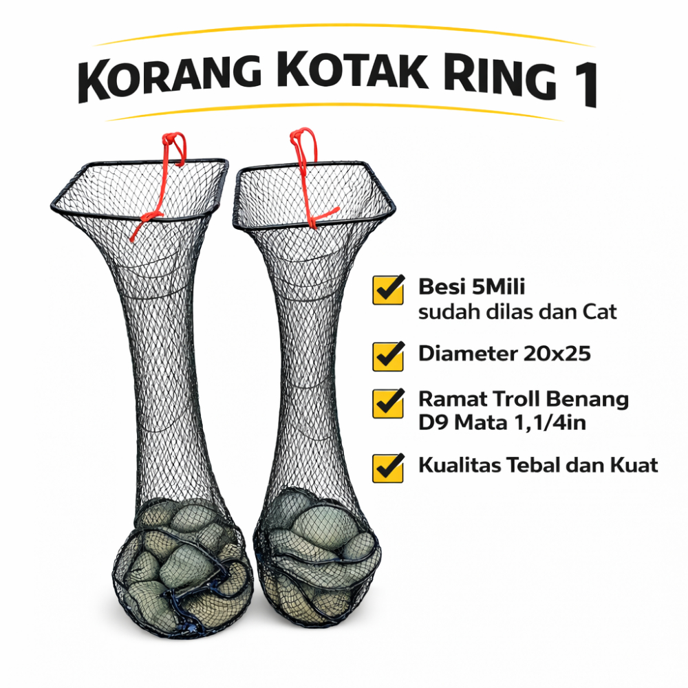 Korang Koja Persegi Tempat Ikan Mancing