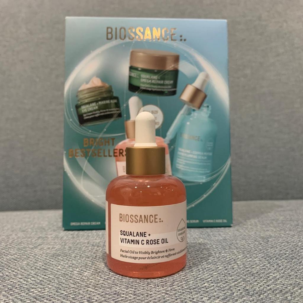 Biossance Squalane + Vitamin C Rose Oil