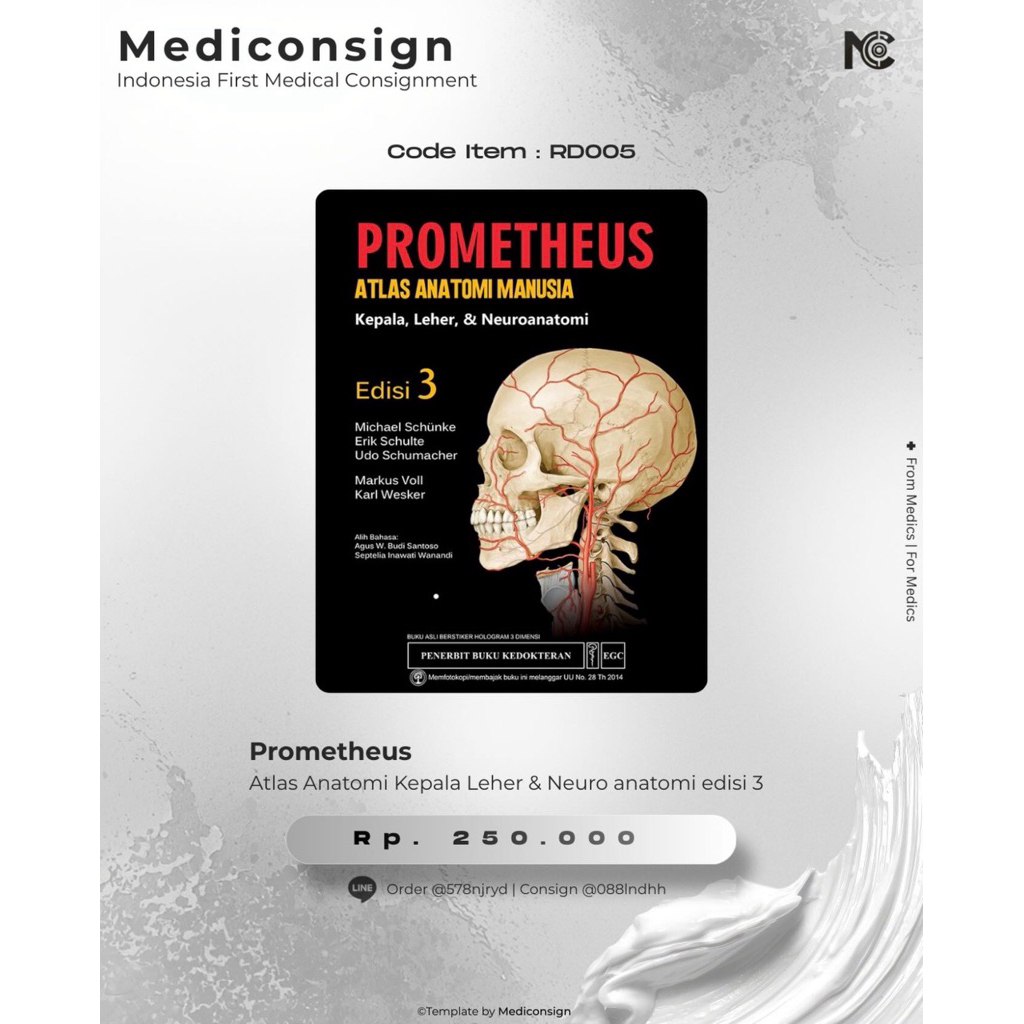 Prometheus Atlas Anatomi Kepala Leher Neuroanatomi Edisi 3