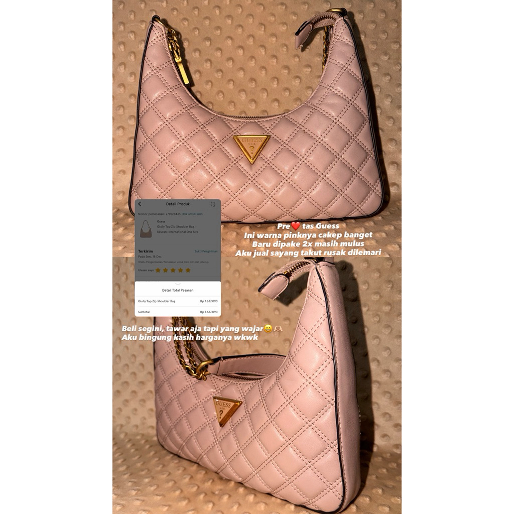 Tas Guess preloved Original