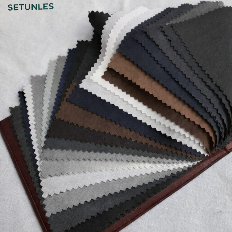 kain Semiwol Primium Meteran Bahan Celana & Jas Formal Pria Wanita