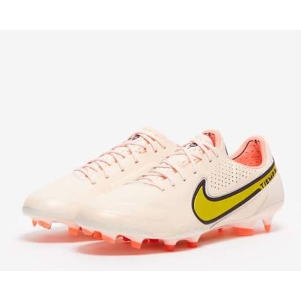 Sepatu Bola Tiempo Legend 9 Elite White Yellow fg