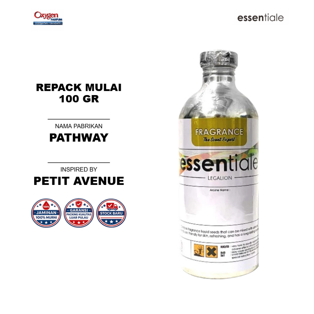 PATHWAY - ESSENTIALE | OXYGEN PARFUM GROSIR | REPACK MULAI DARI 100 GR