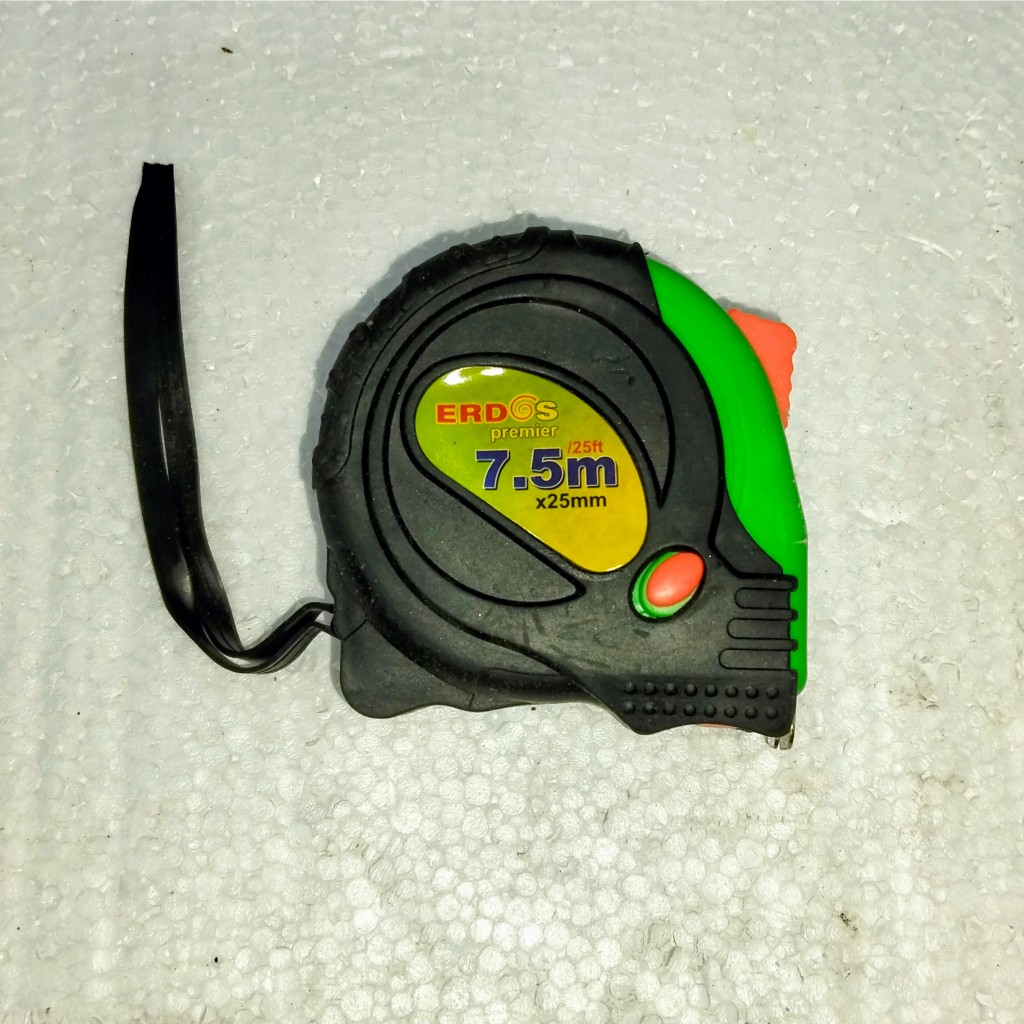 Meteran Tukang  7,5 Meter untuk Bangunan