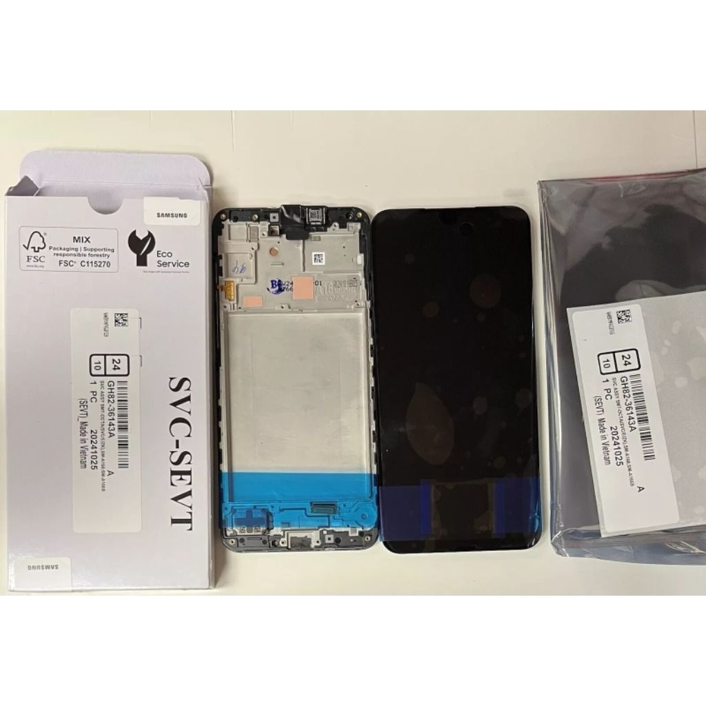 Lcd Copotan Samsung A16 Original Super Amoled + Frame