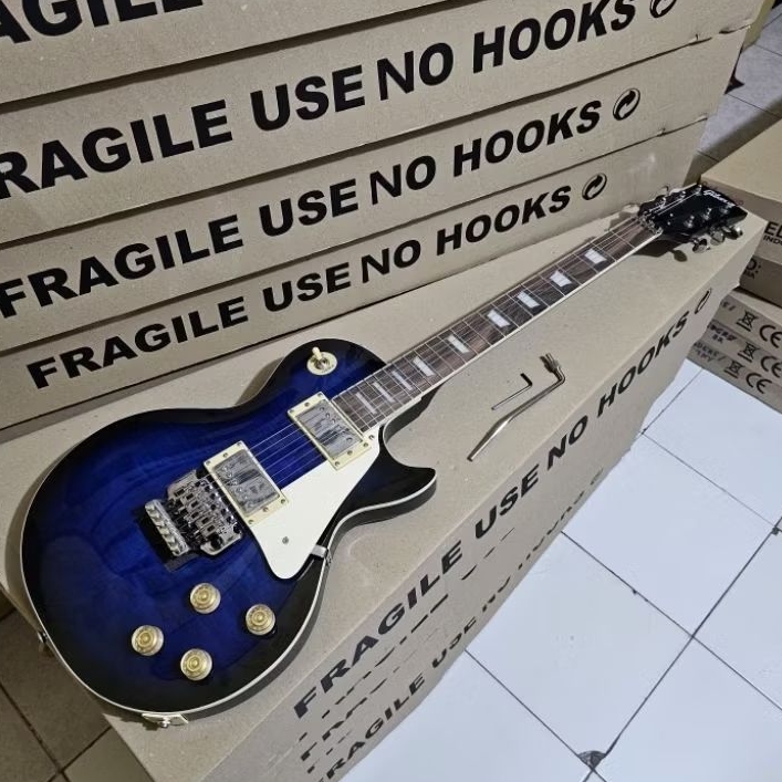 Gitar gibson les paul tremolo updown new