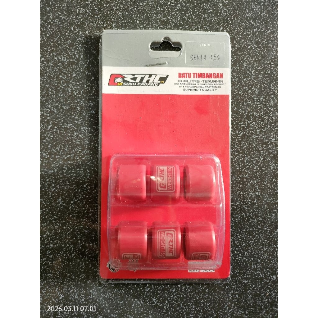 roller set spin / Genio / Vario 125 / Vario 150 / PCX / ADV 150 15 gram