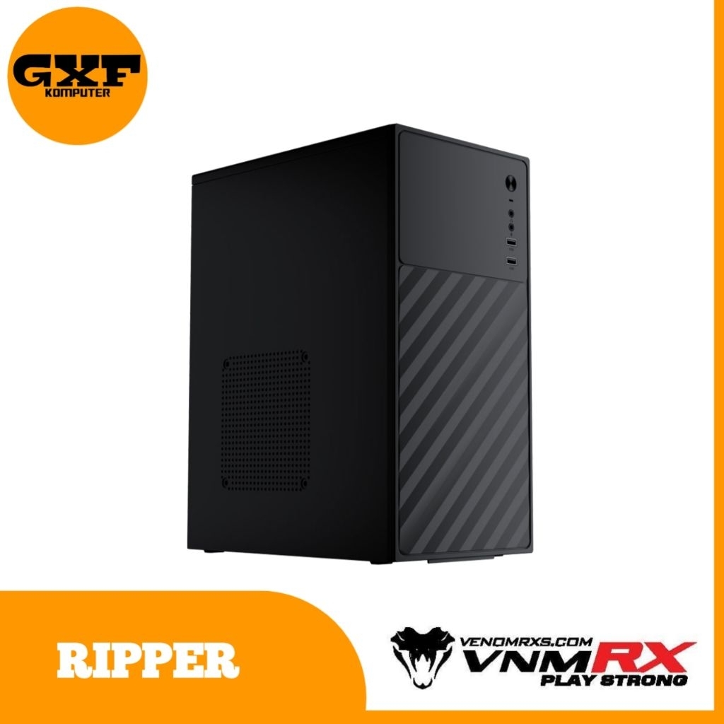 CASING VENOMRX RIPPER - M-ATX - INCLUDE PSU
