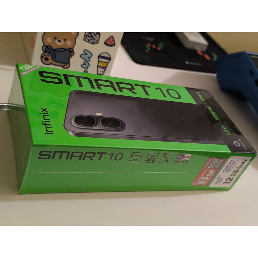 Infinix Smart 10 RAM 4/128GB (BNIB OFFICIAL STORE)
