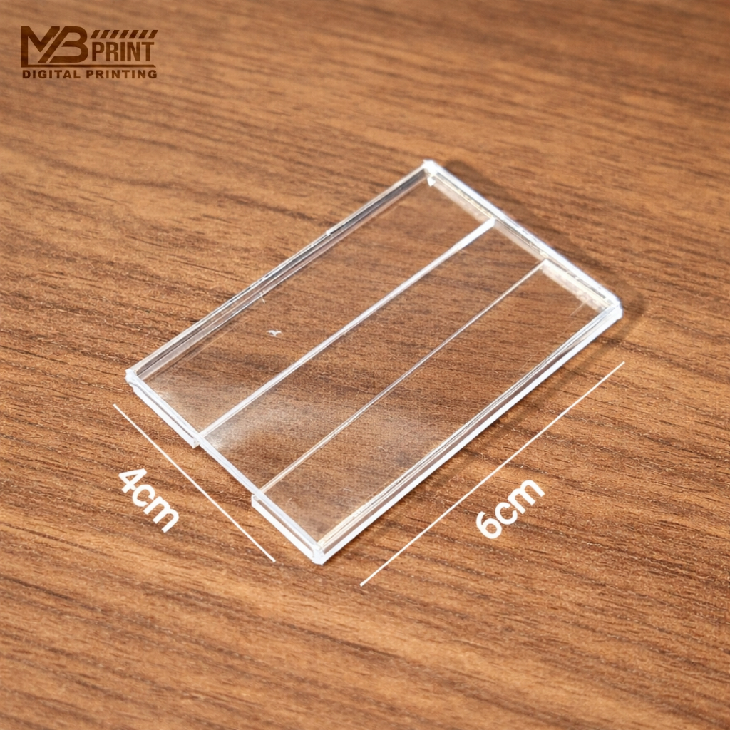 PRICE TAG / NAME TAG/ PRICE HOLDER AKRILIK TEMPEL / TEMPAT HARGA