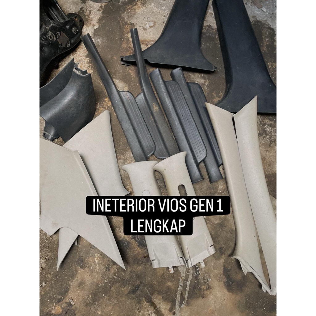 Pilar interior Vios gen 1 masih lengkap
