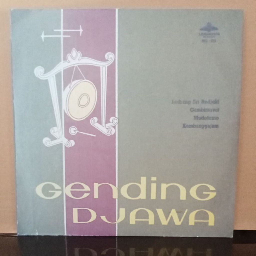 Vinyl Piringan Hitam Lokananta 12 inch Karawitan Studio Surakarta - Ladrang Sri Redjeki