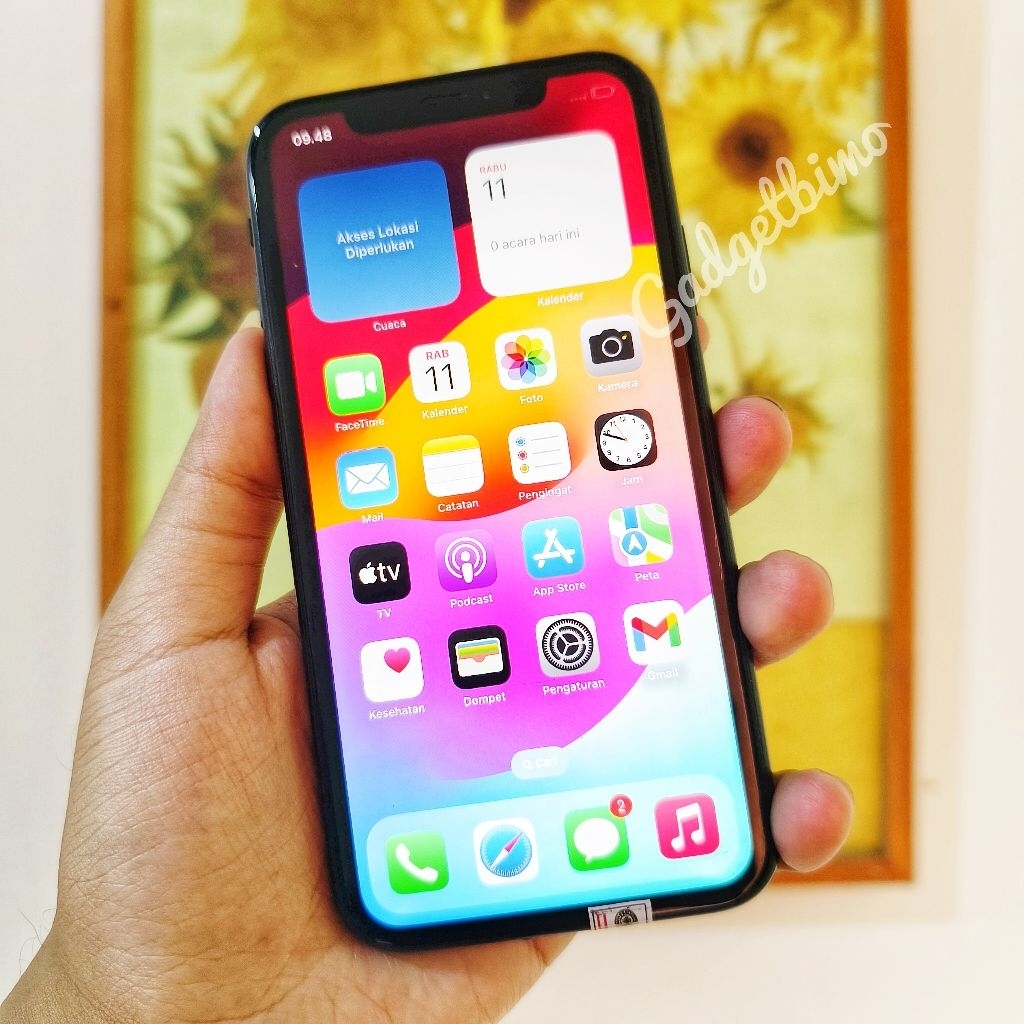 IPHONE XR 64GB SECOND ORIGINAL NORMAL HP DUS SIAP PAKAI