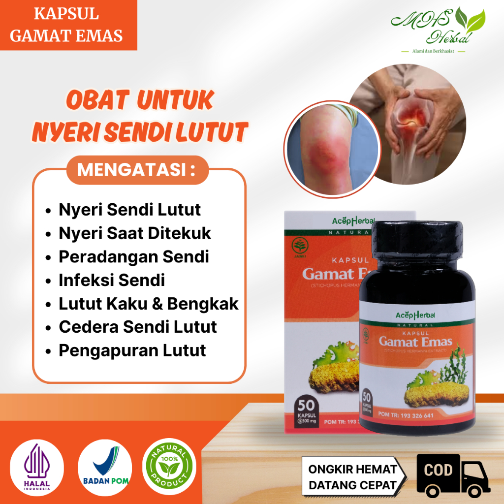 Obat Nyeri Sendi Lutut, Cedera Lutut, Radang Sendi Lutut, Sakit Saat Ditekuk Atau Digerakkan, Pengap