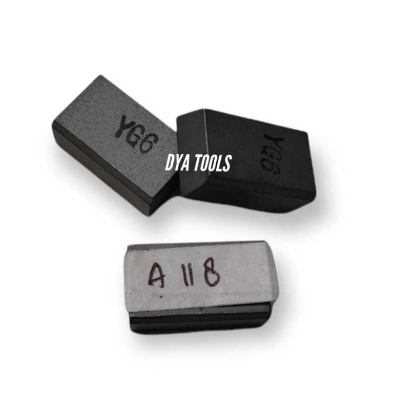 PAHAT BUBUT WIDIA A118 YG6 / MATA WIDIA MURAH / PAHAT BUBUT A118 YG6