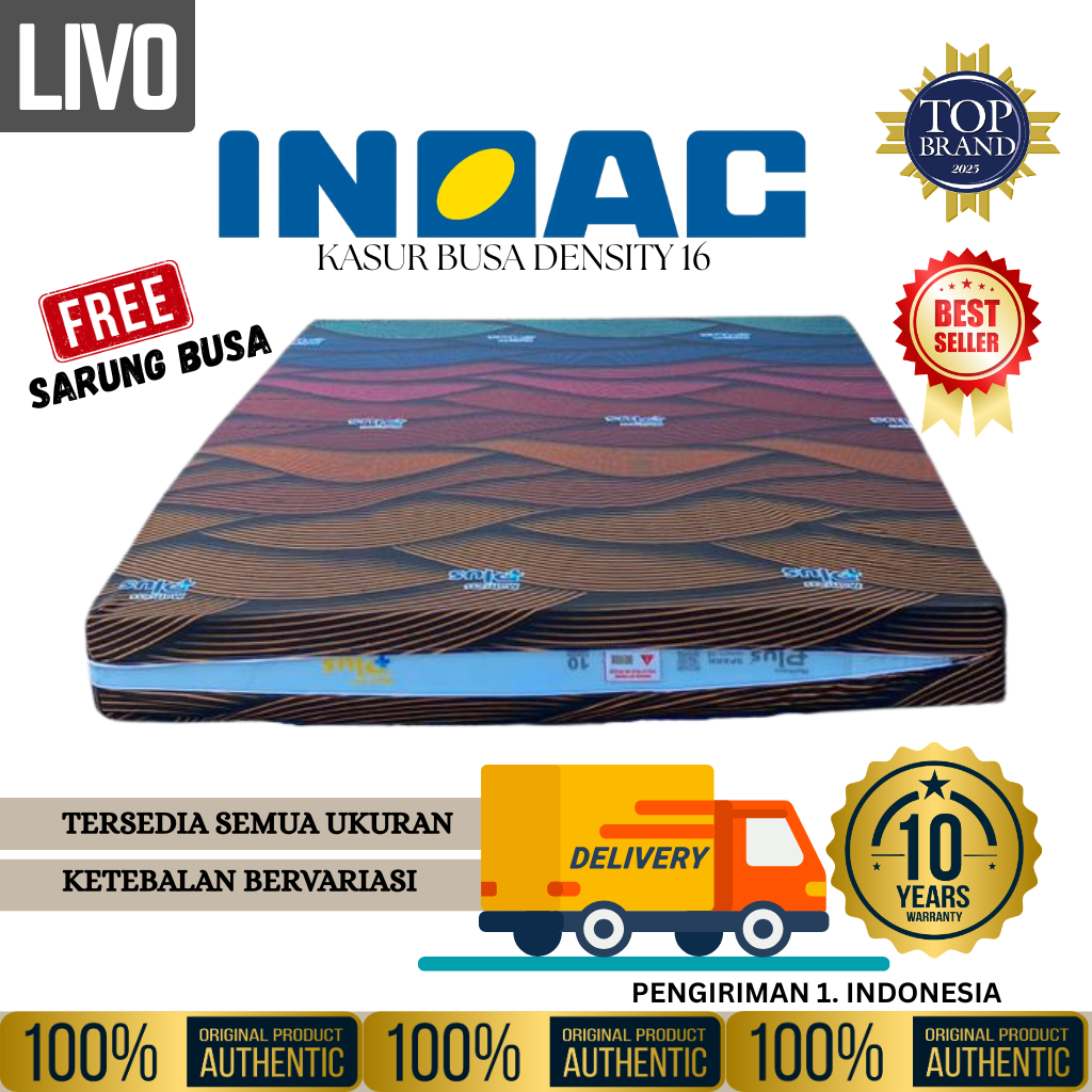 INOAC.KASUR BUSA / KASUR TIDUR / SPON TIDUR INOAC GARANSI RESMI