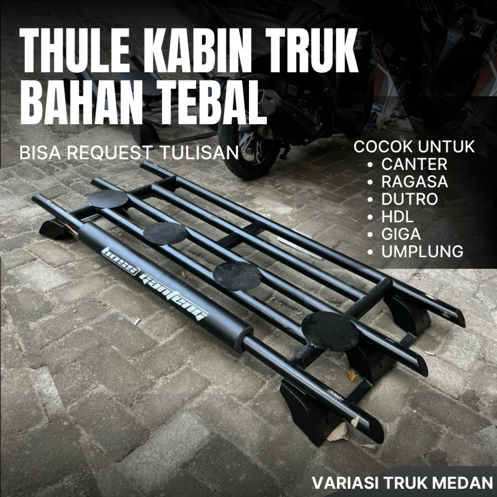 THULE KABIN TRUK TAHAN TIMPA BEBAS REQUEST TULISAN