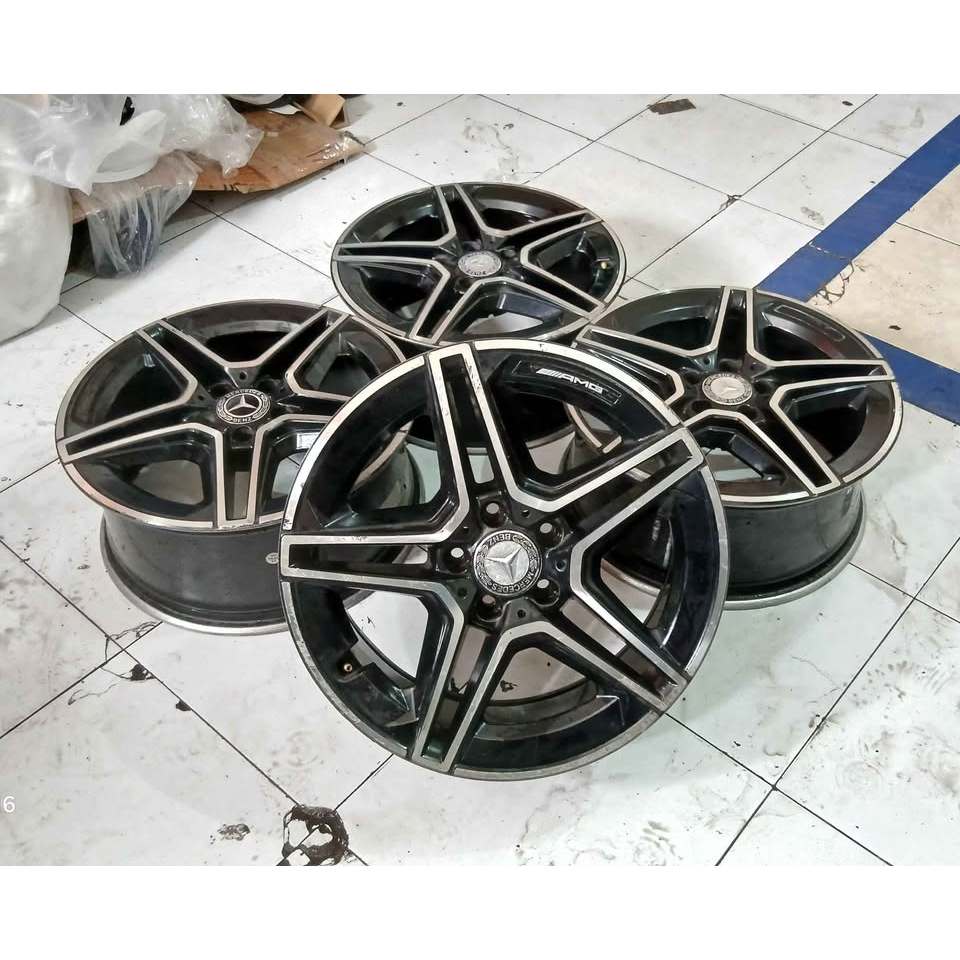 VELG REPLIKA AMG RING 18 PCD 5X112 ET40 MERCEDEZ BENZ