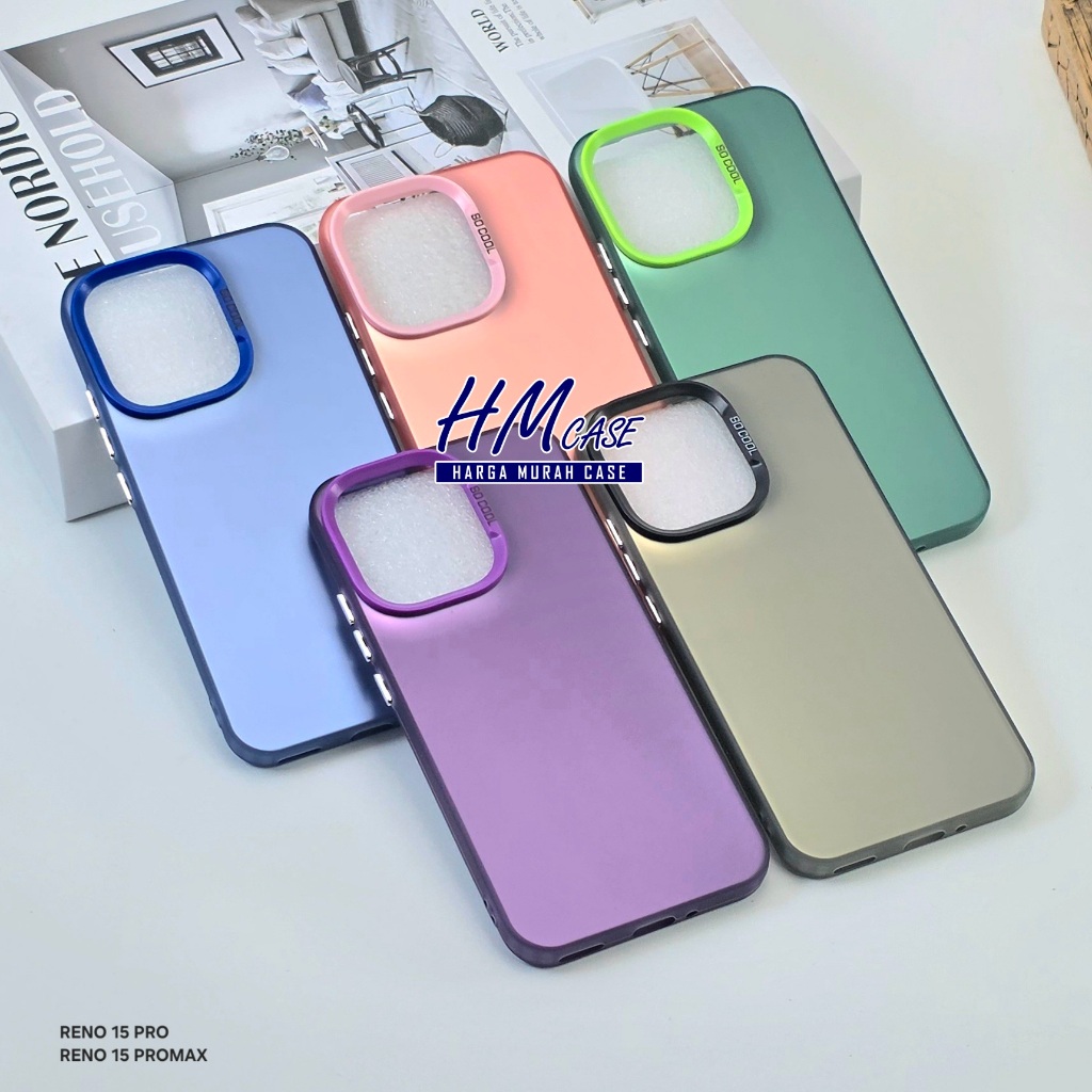 Case Oppo Reno 15 Pro Oppo Reno 15 Pro Max Oppo Reno 15 5G Oppo Reno 15F Case IMD Hybrid Plate Holog