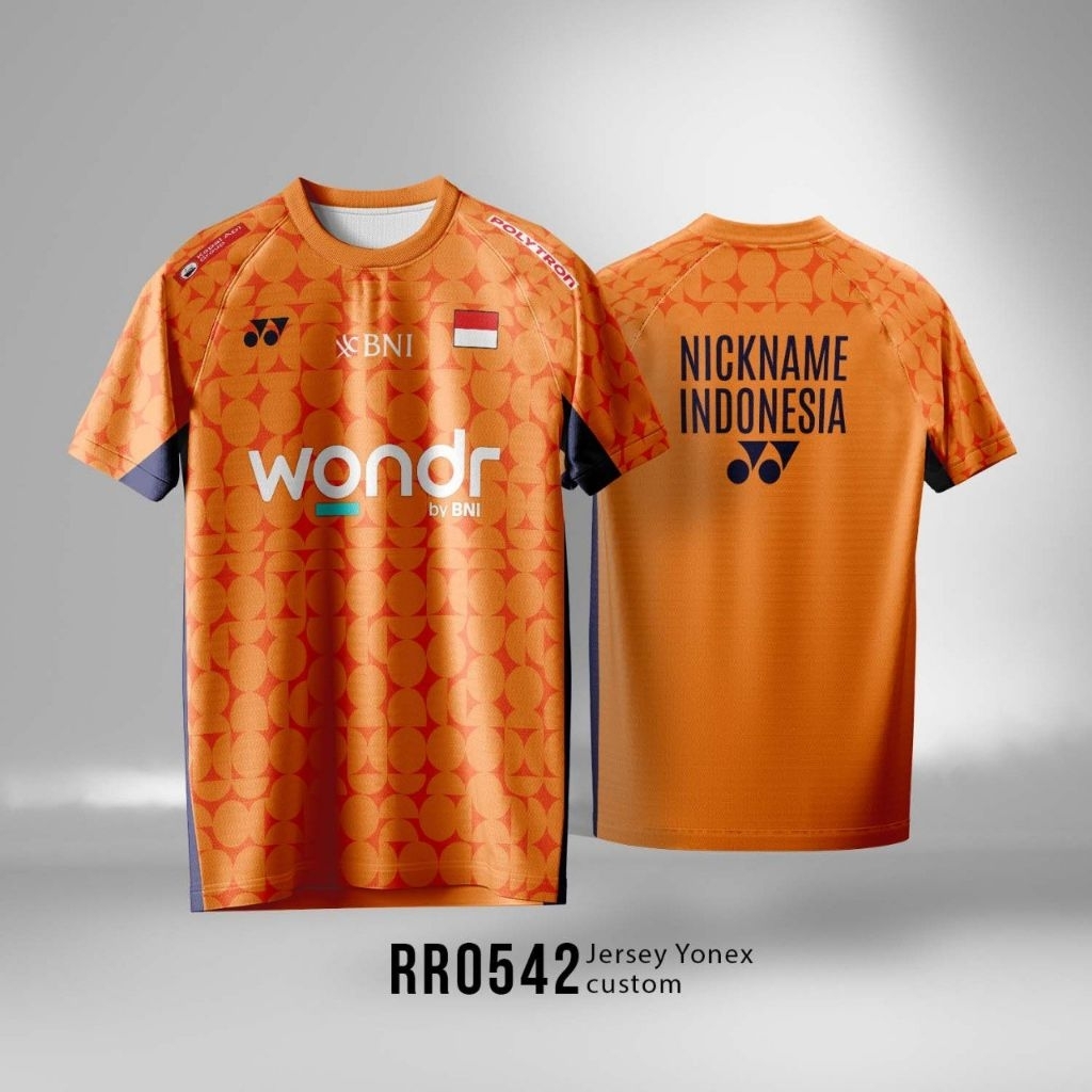Jersey badminton Yonex Custom