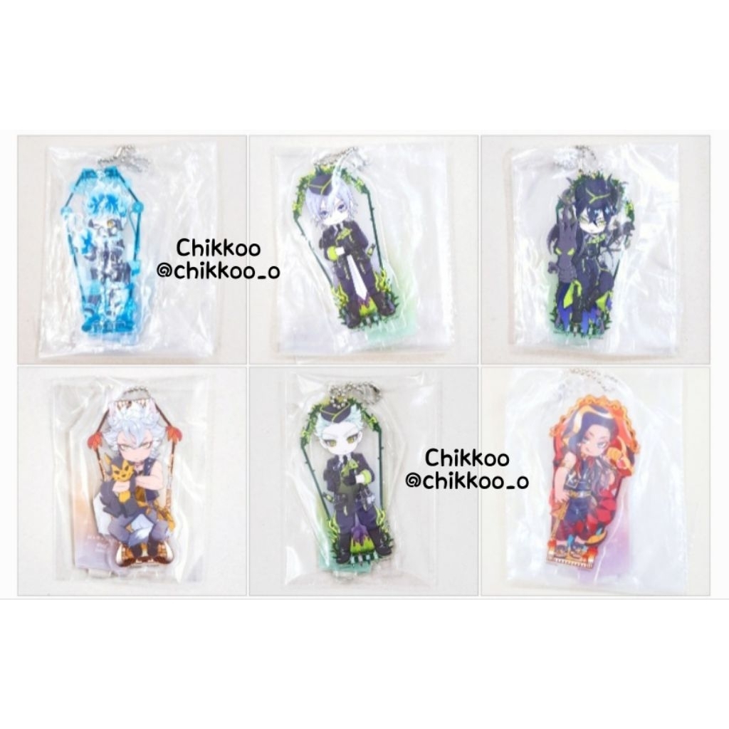 [Beberapa Ada Protective Plastic Film] Twisted Wonderland Coffin Chibi Acrylic Charm Standee(?)