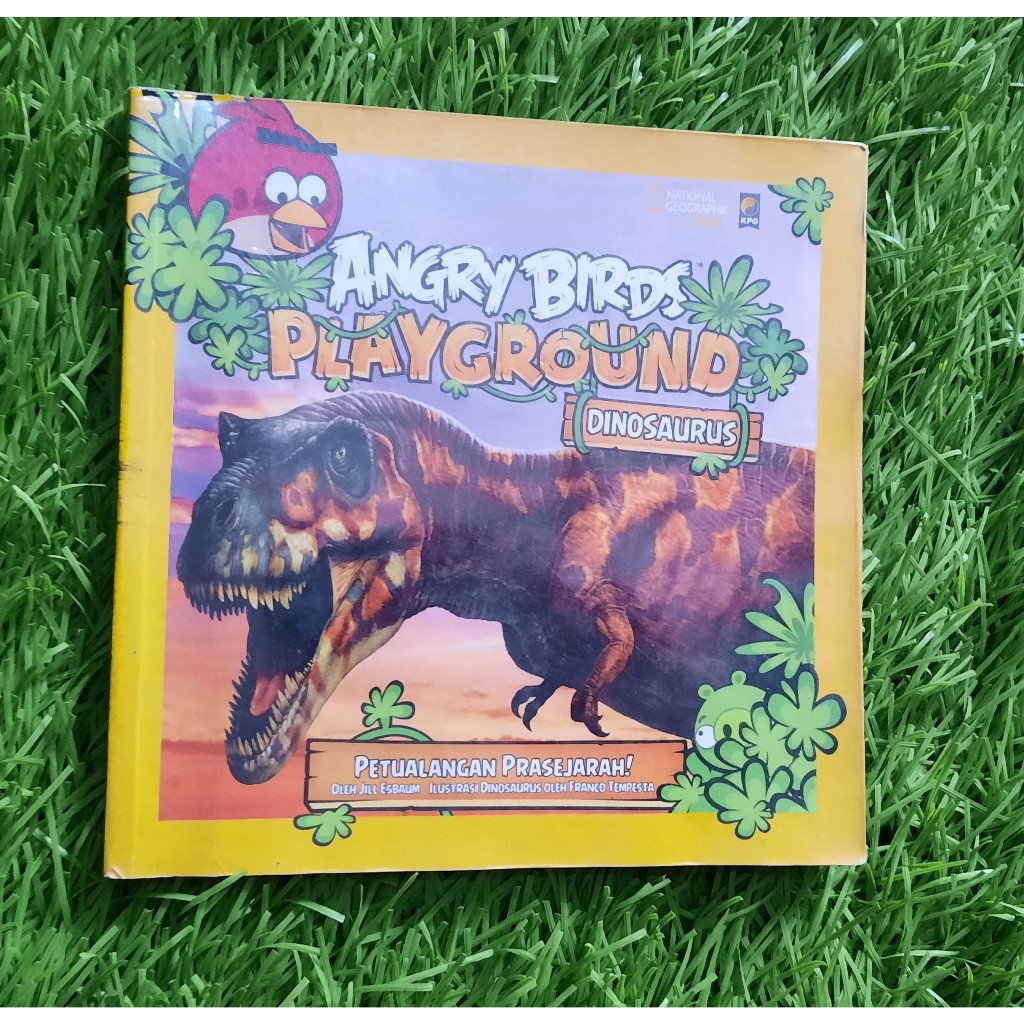 Preloved Buku Anak Angry Birds Playground Dinosaurus