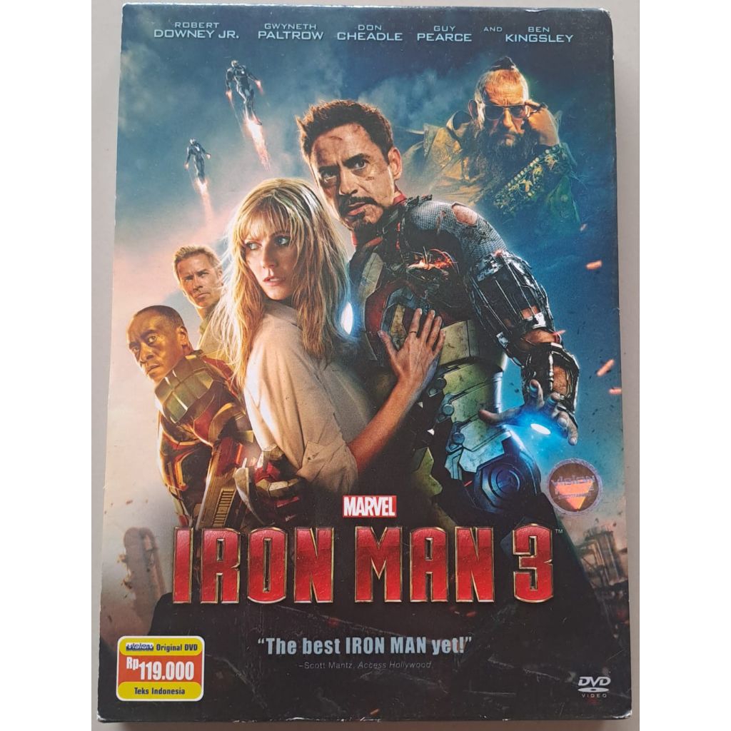 Preloved DVD Original Iron Man 3
