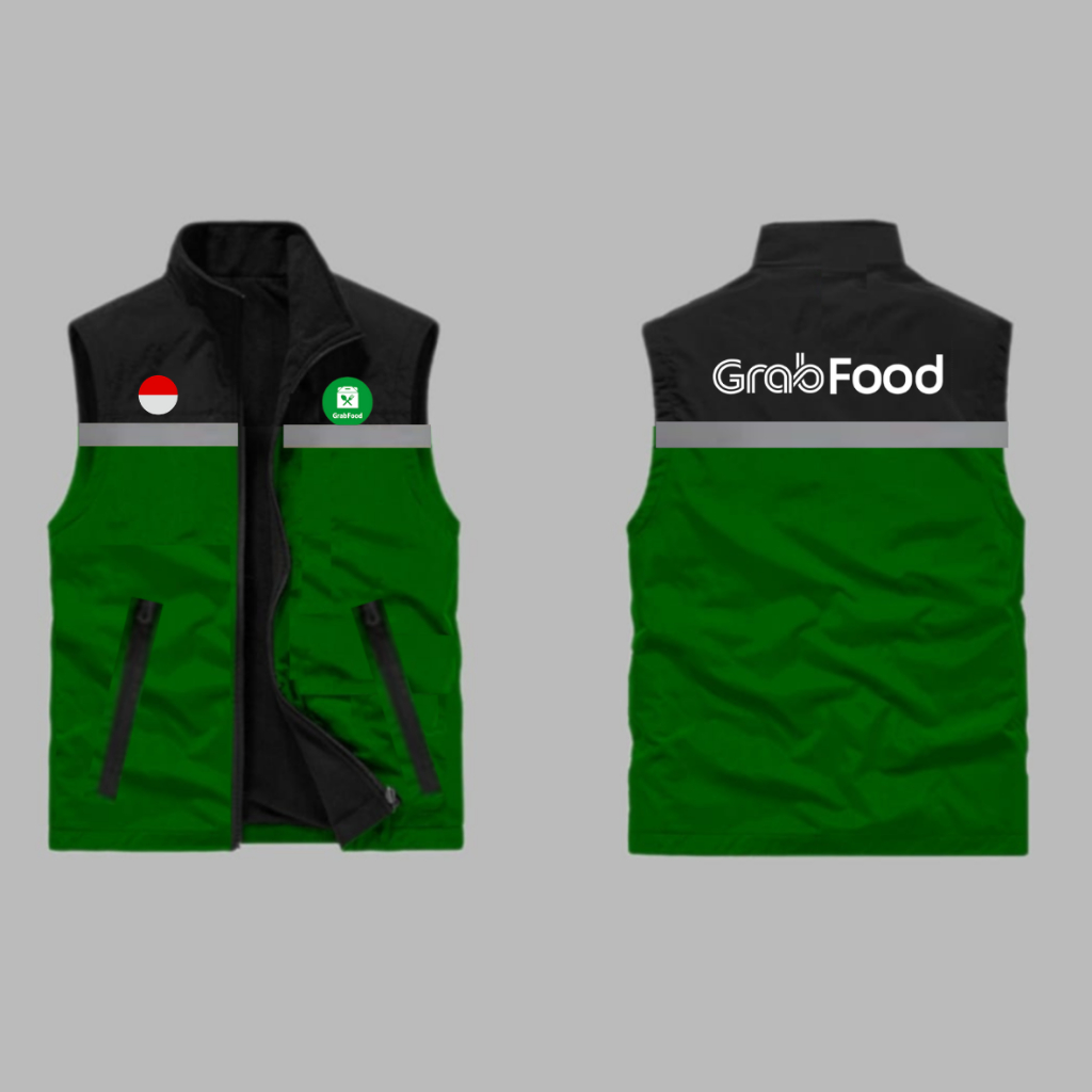 DISKON  Rompi Hiking Scotlight GrabFood Pria Terbaru Original Rompy GrabFood Rompy Ojol Murah Rompy 