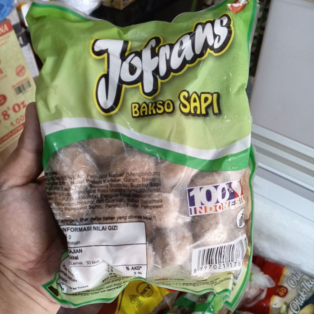 Jofrans Bakso Sapi 500g