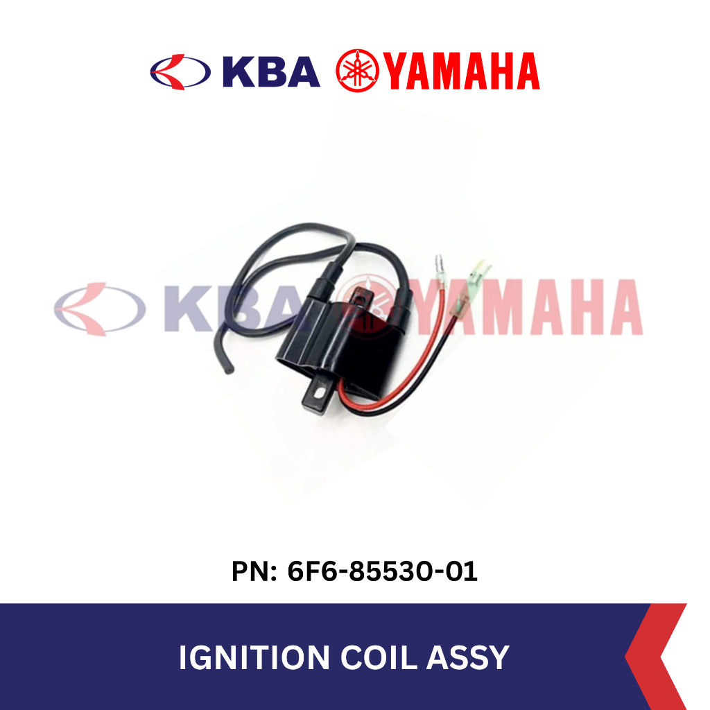 Yamaha Genuine Parts IGNITION COIL ASSY (PN: 6F6-85530-01)