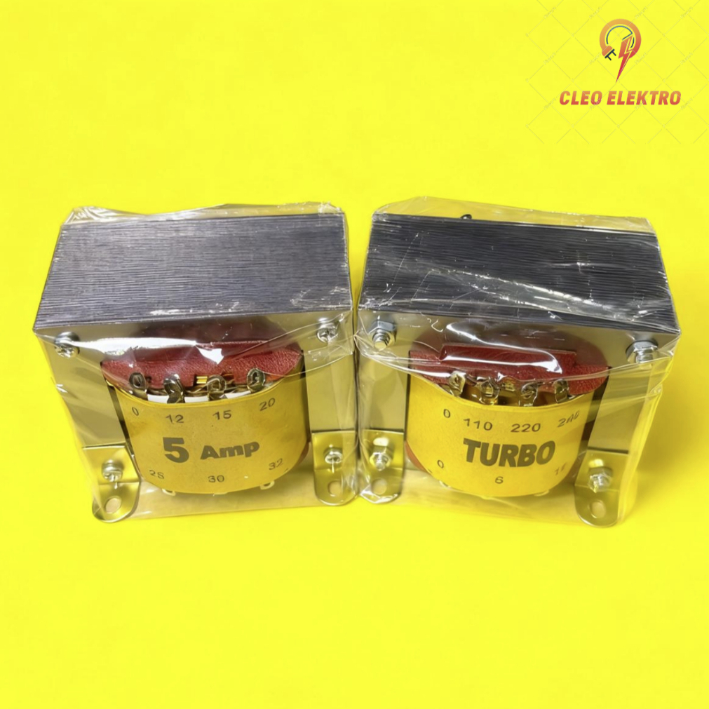 TRAFO TRAVO 5 A - CT 32 VOLT TURBO ASLI ORIGINAL 5A AMPERE 32V