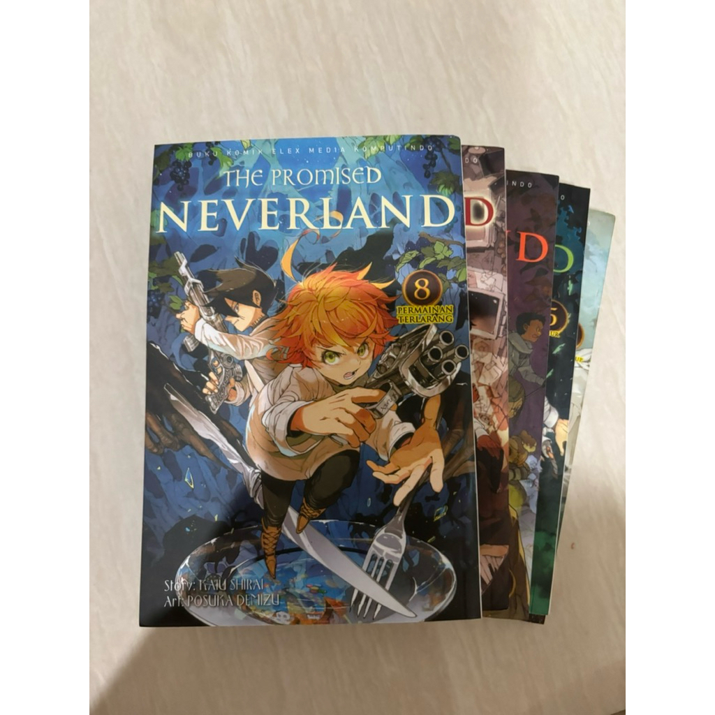 preloved komik the promised neverland