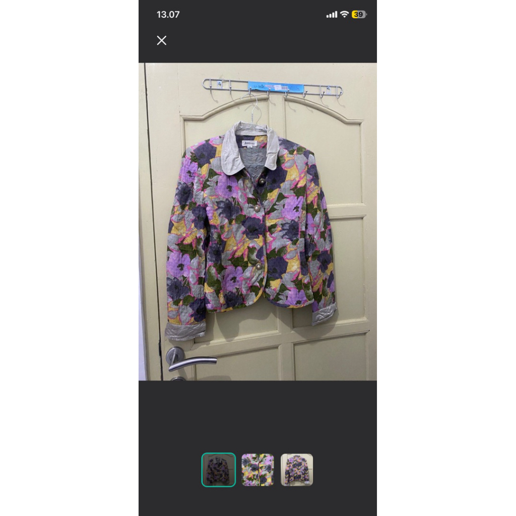 [PRELOVED] Outer Floral / Bunga Vintage