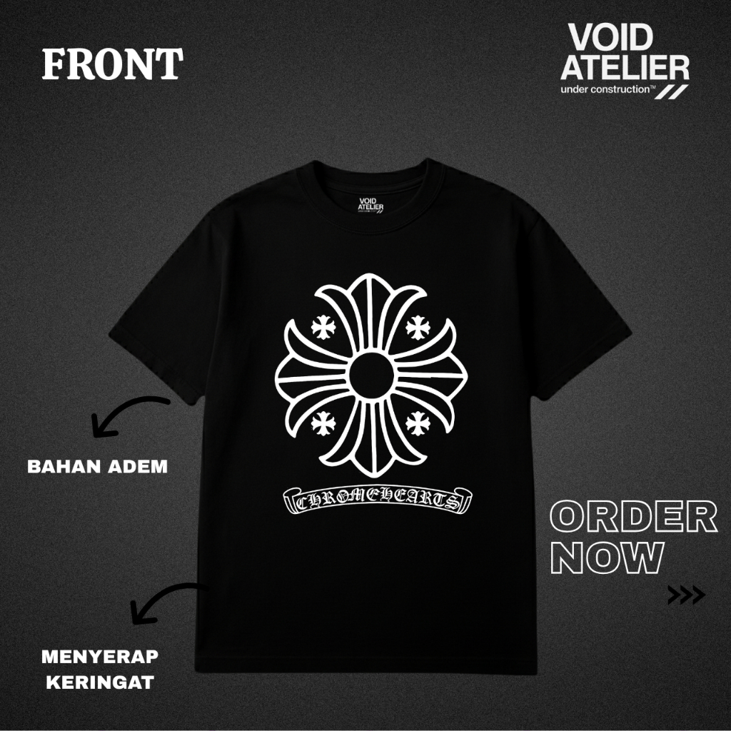 Kaos Eksklusif | Chrome Hearts | Void Atelier