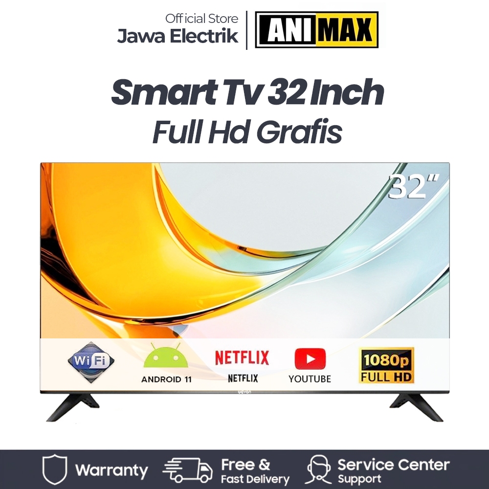 Weyon Animex TV LED 32 inch Full HD Ready Smart TV Televisi