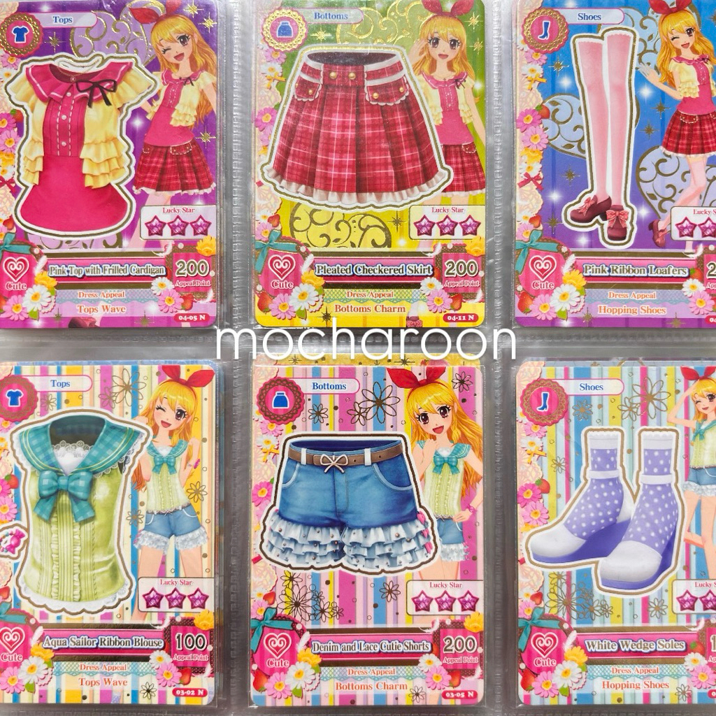 Aikatsu Cards Kartu Aikatsu Set Normal Ichigo (BACA DESKRIPSI)