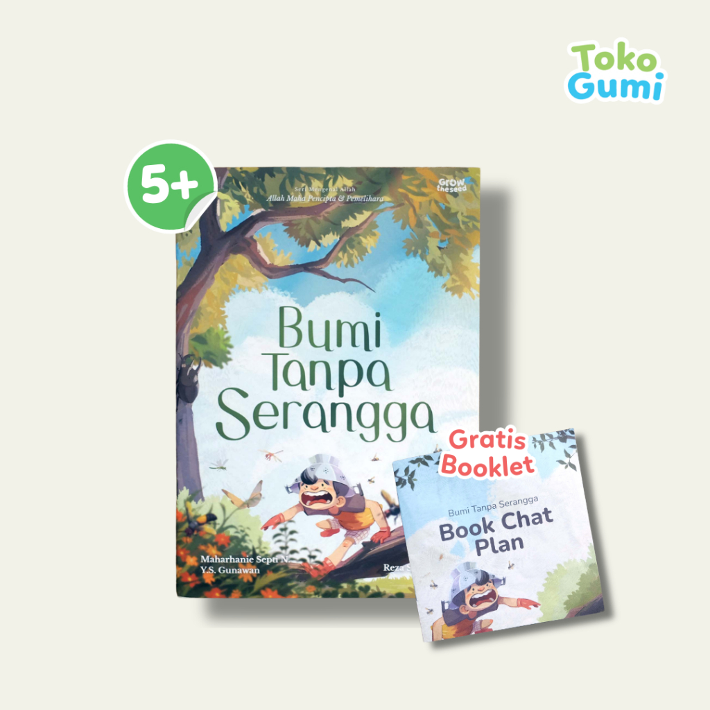 Bumi Tanpa Serangga by GrowTheSeed | Buku Cerita Anak (Soft Cover)
