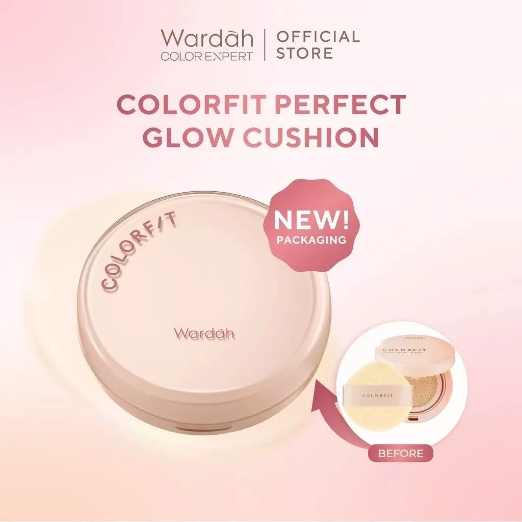 WARDAH Colorfit Perfect Glow Cushion / Cushion Wardah Colorfit 15 gr