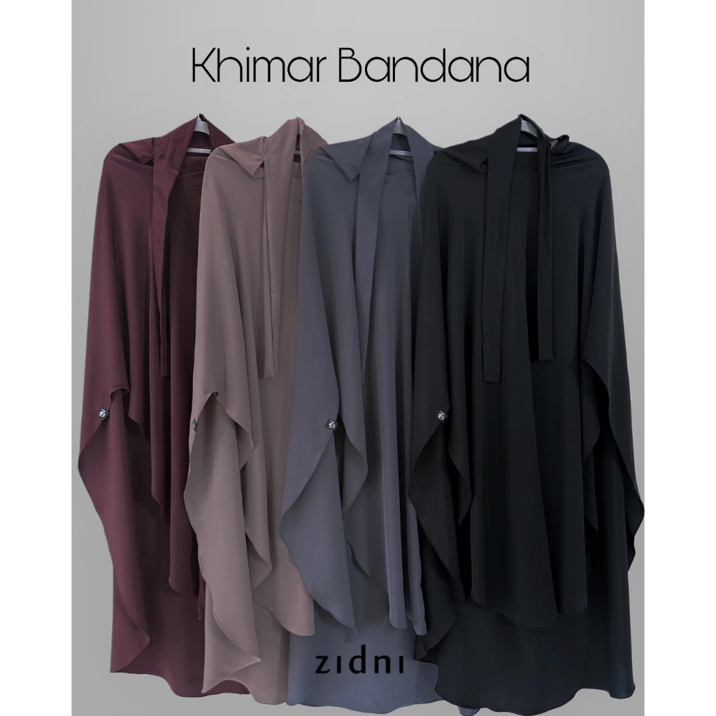 KHIMAR BANDANA MARBELA - Khimar Syar'i Muslimah