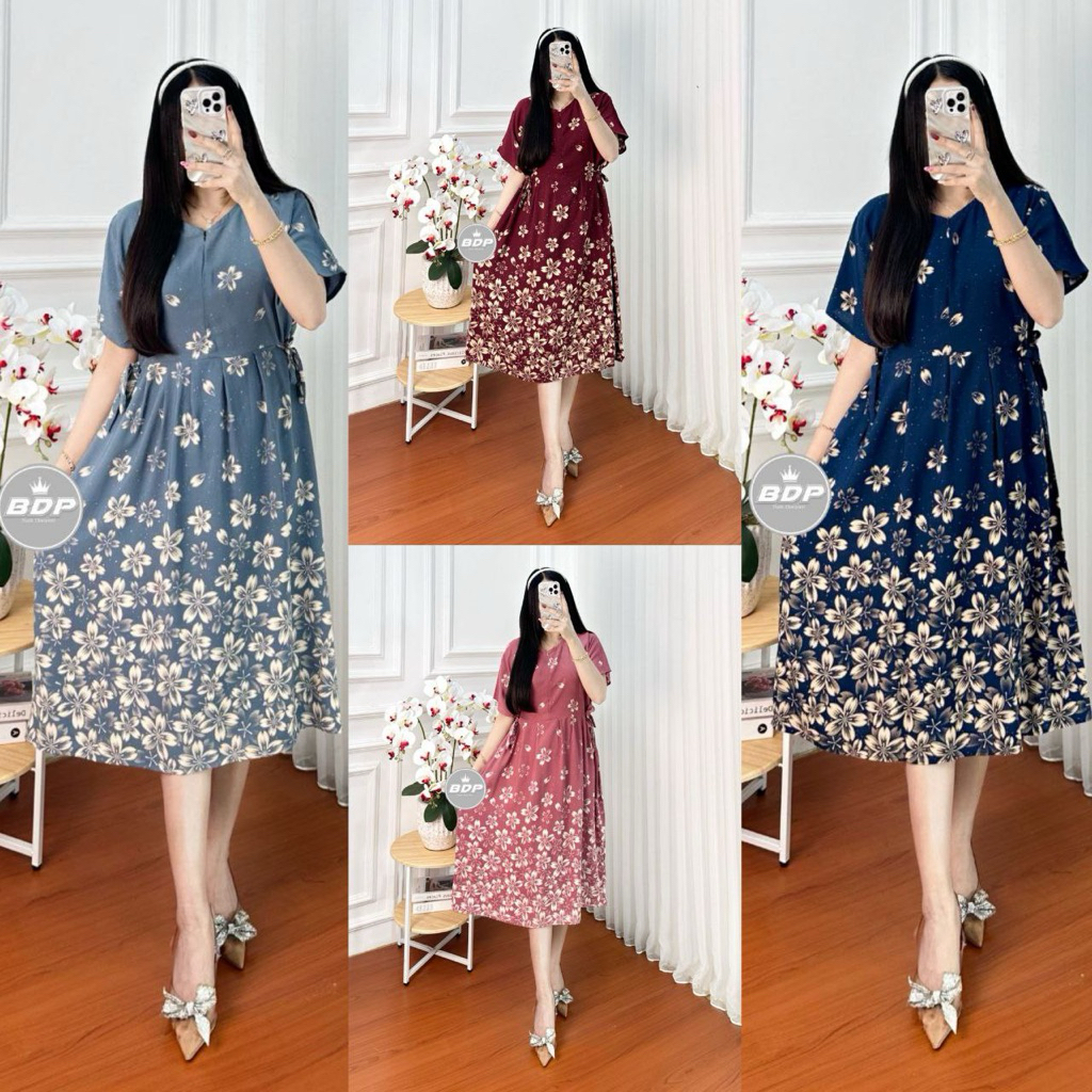 DASTER CHIBI LUNA DRESS SANTUNG