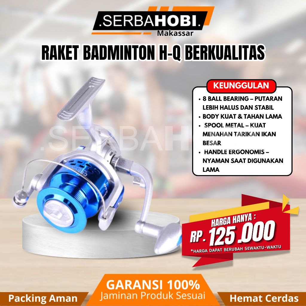 Reel pancing 8 bearing berkualitas / Reel pancing cs5000  Termurah