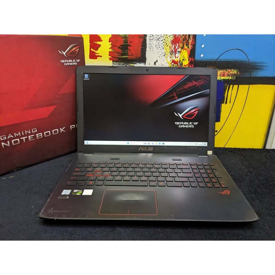 Laptop Gaming Asus ROG GL552VX 8/128 GTX 950M Fullset