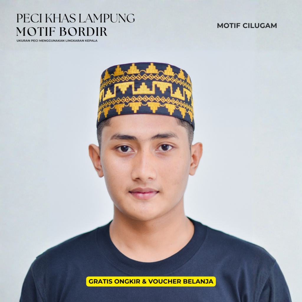 PECI BORDIR MOTIF LAMPUNG - PECI ADAT LAMPUNG - PECI MOTIF BORDIR LAMPUNG - PECI KHAS LAMPUNG - LAMP