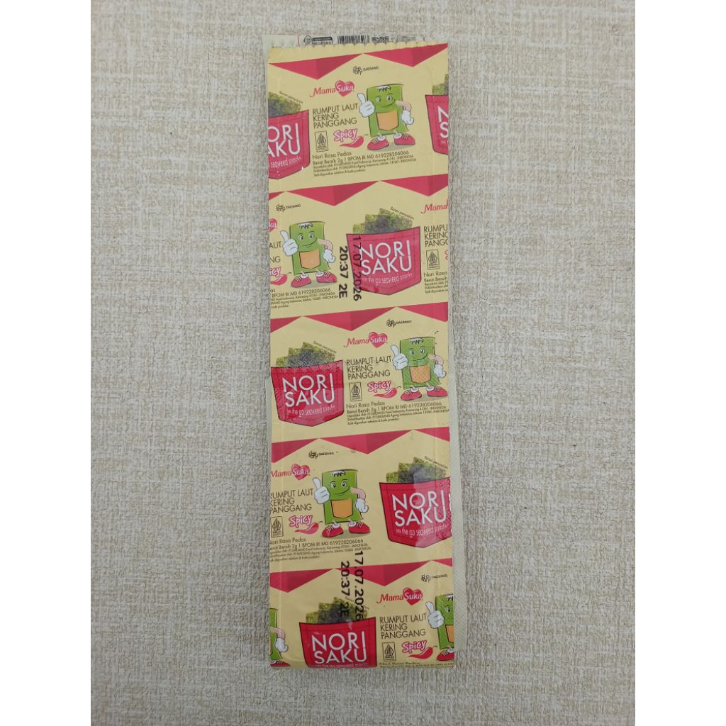 Mamasuka Nori Sachet Nori Lembaran Kecil