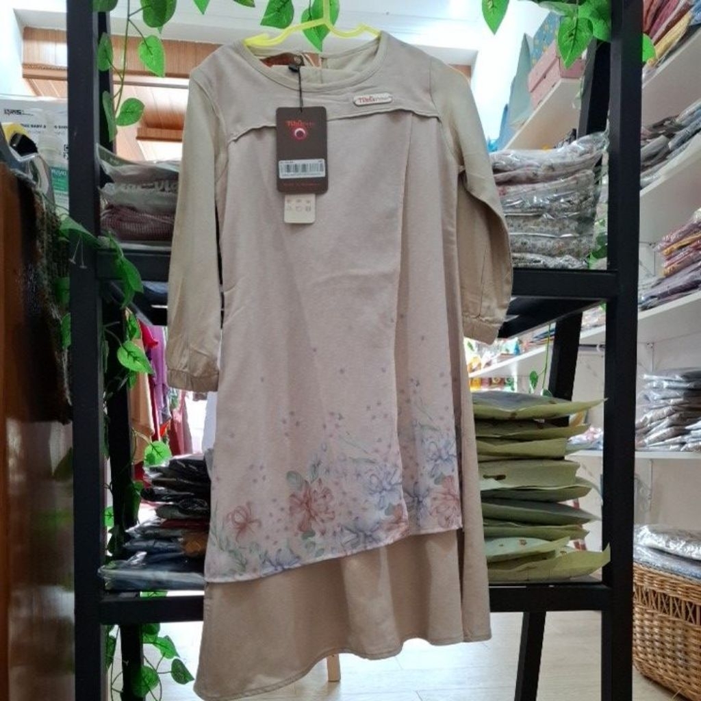 Gamis Anak Nibras  P 0+ LD 58 Panjang Baju 65