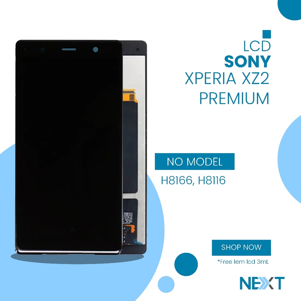 LCD Sony Xperia XZ2 Premium - Fullset Touchscreen