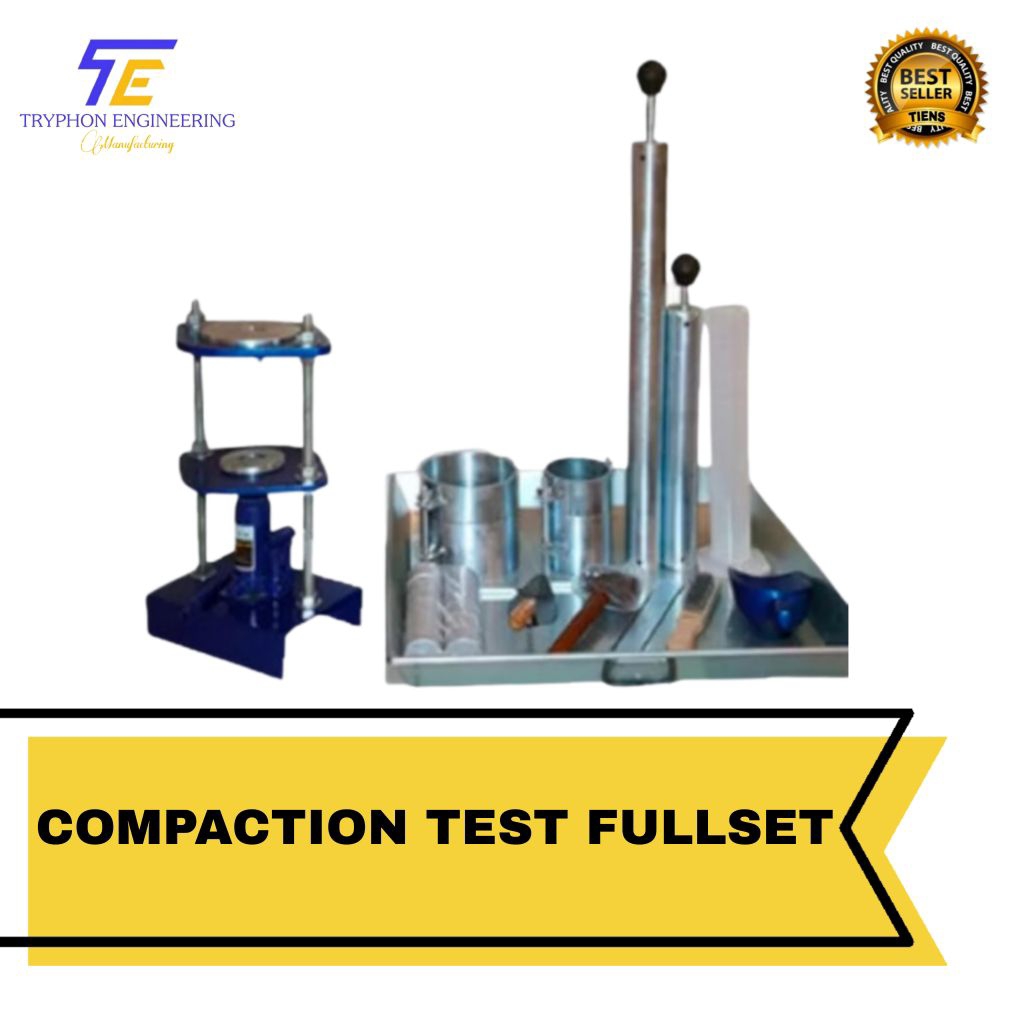 COMPACTION TEST FULLSET Alat Lab Teknik Sipil