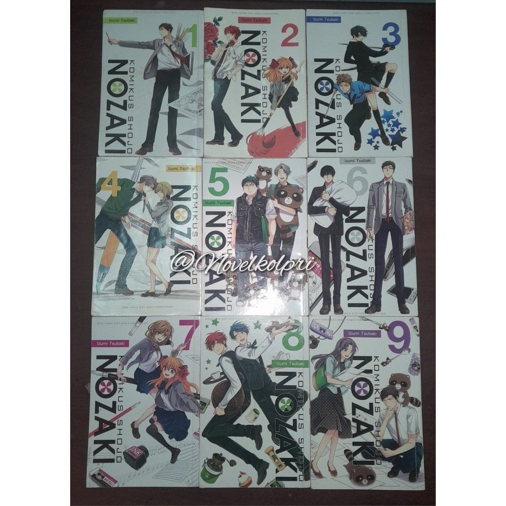 Komik Komikus Shojo Nozaki 1-9