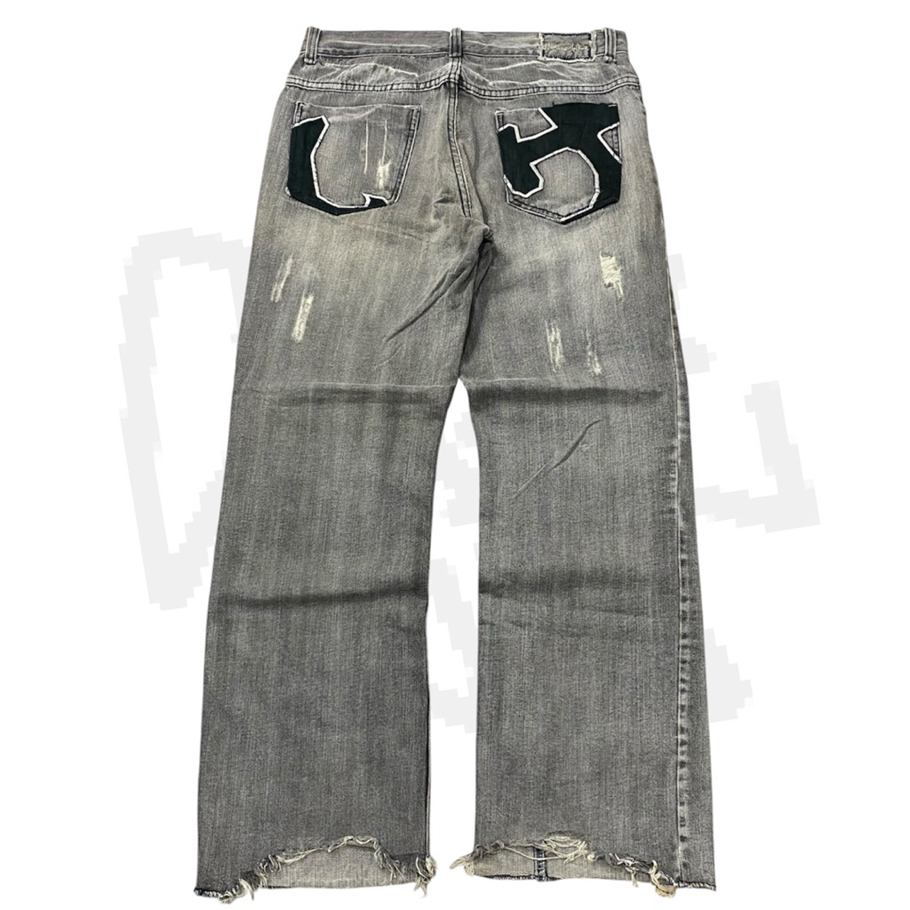 Number (n)ine unique ripped jeans